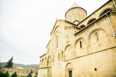 Svetitskhoveli Cathedral near Tbilisi, Mtskheta, Georgia - september, 2019.