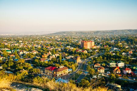 View of the city of Pyatigorsk from the top of Mount Mashuk