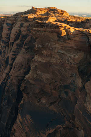 Horseshoe Bend in Glen Canyon National Recreation Area in early dawn