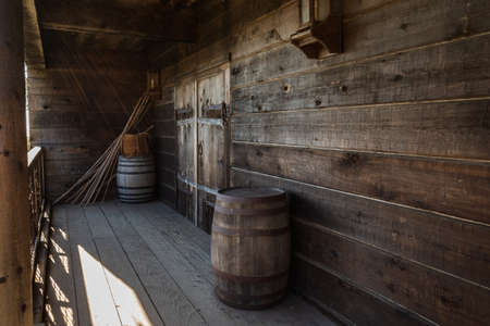 Fort Ross, Historic Russian fort at Fort Ross State Park, California. High quality photo
