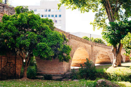 humilladero bridge in popayan, colombia. High quality photoの写真素材