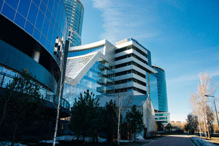 YEKATERINBURG, RUSSIA - OCTOBER 2021 Boris Yeltsin Presidential Center (Yeltsin Center) is a Social,...
