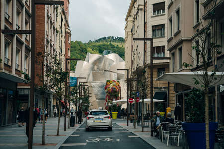BILBAO, SPAIN - sep, 20121 Guggenheim Museum. High quality photoのeditorial素材