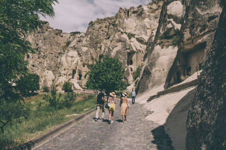 Goreme Open Air Museum in Cappadocia, turkey - dec, 2021. High quality photoのeditorial素材