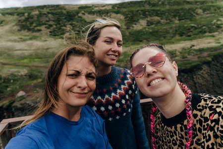 The Green River Through Studlagil Canyon, Iceland. High quality photoの写真素材