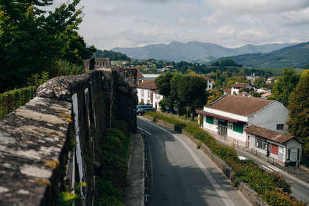 Saint Jean Pied de Port is the traditional starting point for the Camino de Santiago, France, UNESCO...