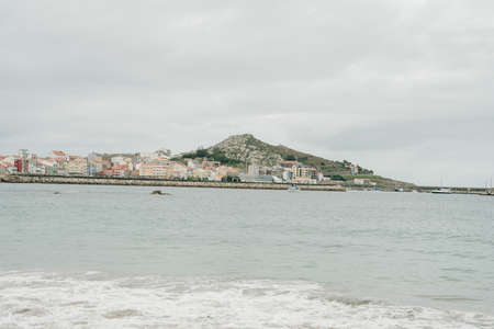 Muxia, a small coastal town and tourist destination at the Coast of Death, La Coruna, Galicia, Spain. high quality photoの写真素材
