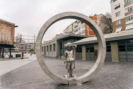 Kadikoy, Istanbul, Turkey - Feb, 26, 2022. The historical gashane into a Culture and Art Center. Gazhane Museum (Muze Gazhane) . high quality photoのeditorial素材