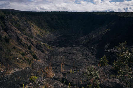 Volcanoes National Park on Big Island, Hawaii. high quality photo