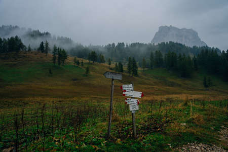 view of mount Civetta in the Dolomites, Italy. high quality photo