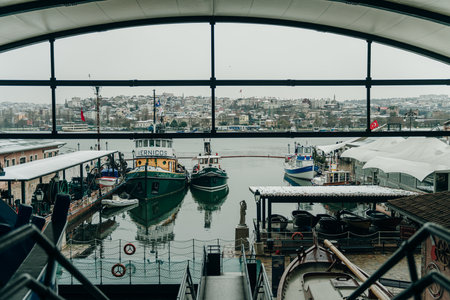 Old Boats from Rahmi M. Koc Museum 11-04-2018 Istanbul-Turkey - Sep 2022. High quality photoのeditorial素材