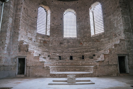 Istanbul, Turkey, November 28 2022. Topkapi Palace Harem, images from inside the Plat, Buildings and Museums. high quality photoのeditorial素材