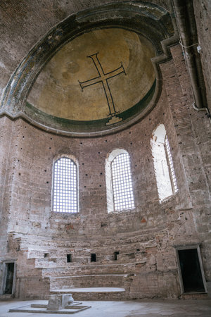 Istanbul, Turkey, November 28 2022. Topkapi Palace Harem, images from inside the Plat, Buildings and Museums. high quality photoのeditorial素材