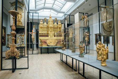 Quebec City, CA - Oct 2022 Fine Arts Museum (Musee National des Beaux-Arts). high quality photo