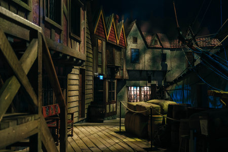 Winnipeg, Manitoba Canada - October 2022: A lifesize model of the ship called Nonsuch that sailed into Hudson Bay . high quality photoのeditorial素材