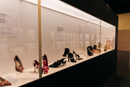 exhibitions in the museum at fit in new york - Sep 2022. High quality photoのeditorial素材