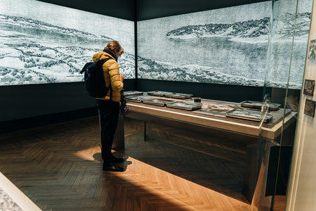Istanbul, Turkey - October 2022: Sarcophagus in Istanbul Archaeological Museums. high quality photoのeditorial素材