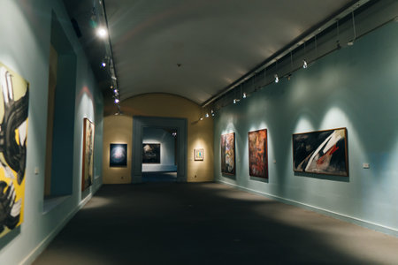 mexico city - may 2023 The Jose Luis Cuevas Museum. high quality photoのeditorial素材