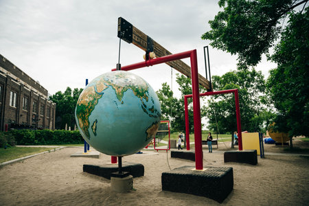 MOOSE JAW, SASKATCHEWAN, CANADA SEPTEMBER 2022 The Saskatchewan Science Center in Moose Jaw. high quality photoのeditorial素材