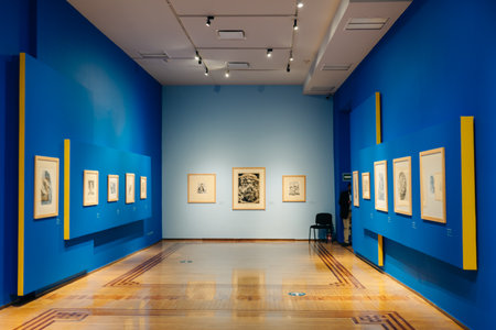 national museum of san carlos in mexico city - may 2023. High quality photoのeditorial素材