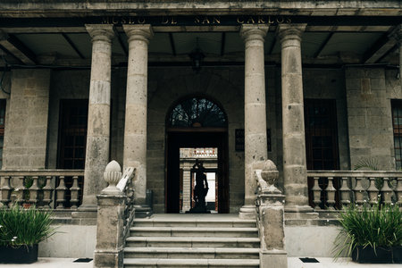national museum of san carlos in mexico city - may 2023. High quality photoのeditorial素材