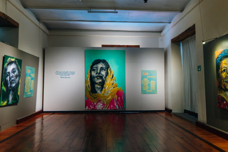 Museo Nacional de las Culturas del Mundo INAH, mexico city - may 2023. High quality photoのeditorial素材