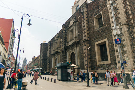 Museo Nacional de las Culturas del Mundo INAH, mexico city - may 2023. High quality photo