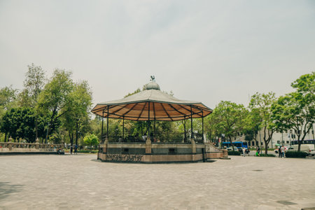 Ciudad de mexico - may 2023 Alameda Central park. High quality photoのeditorial素材