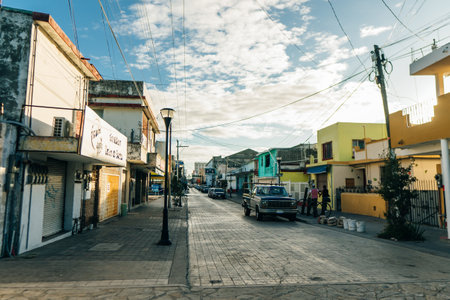 Tampico, Tamaulipas. Mexico - may 2023. A day in the center of Tampico. high quality photoのeditorial素材