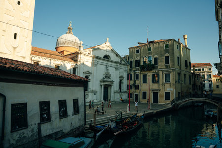 Basilica Of Santa Maria Formosa, venice, italy - May 2023. High quality photoのeditorial素材