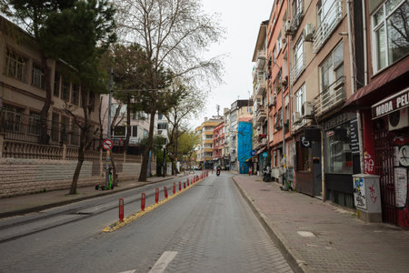 Kadikoy is famous neighborhood in the Asian side of the city Istanbul, Turkey - may 2023. High quality photoのeditorial素材