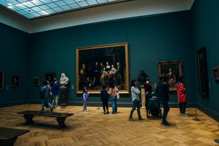 NEW YORK CITY - Oct 2022 In the Metropolitan Museum . high quality photo