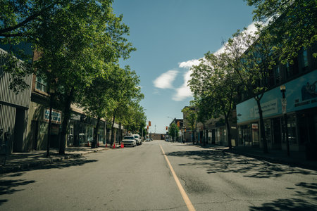church in city thunder bay, canada - may 2023. High quality photoのeditorial素材