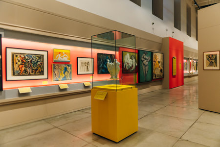 Museo Nacional de las Culturas del Mundo INAH, mexico city - may 2023. High quality photoのeditorial素材