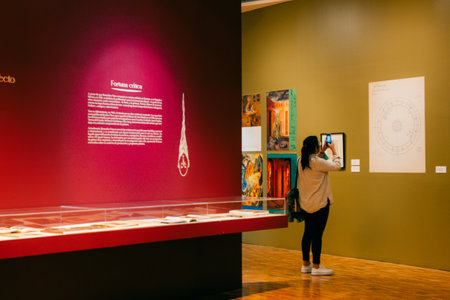 Mexico City - may 2023 inside in Museum of Modern Art inside the Chapultepec forest. high quality photoのeditorial素材