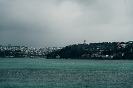Istanbul, Turkey - December 2021: Sakip Sabanci Museum building in Emirgan. High quality photoの写真素材