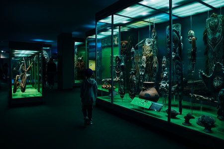 Displays at American Museum of Natural History, New York, USA, August 2nd 2022. High quality photoのeditorial素材
