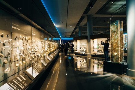 stones in American Museum of Natural History, New York, USA, August 2nd 2022. High quality photoのeditorial素材