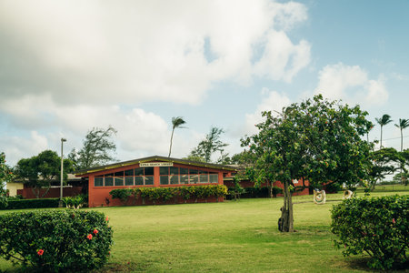 Hanalei Beach on Kauai, Hawaii. High quality photoのeditorial素材