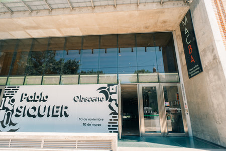 BUENOS AIRES, ARGENTINA 0 Dec 2nd 2023 The Museum of Contemporary Art . High quality photoのeditorial素材