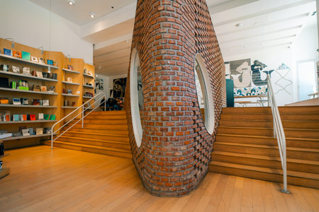 Buenos Aires, Argentina - dec 2th 2023 exhibitions in Buenos Aires Modern Art Museum. High quality photoのeditorial素材