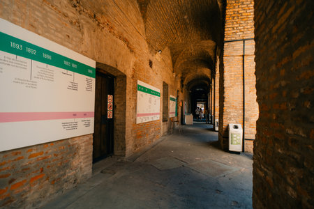 tuneles CULTURAL MANZANA DE LAS LUCES museum in buenos aires, argentina - Dec 2th 2023. High quality photoのeditorial素材