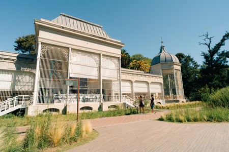 Ecopark, City of Buenos Aires, Argentina - February 6th, 2023 Right whale artwork. High quality photoのeditorial素材