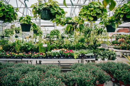 plant store in boston, usa - sep 2th 2023. High quality photoの写真素材