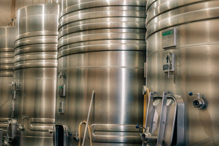 A modern winery in northern argentina. High quality photoの写真素材