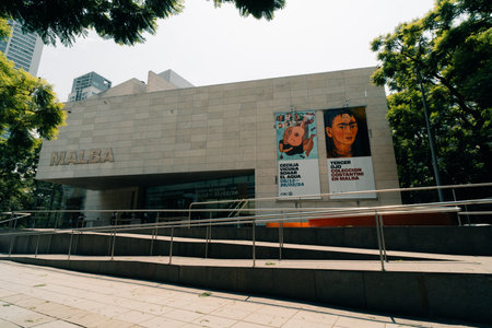 Malba - Museum of Latin American Art of Buenos Aires, argentina - feb 2th 2024のeditorial素材