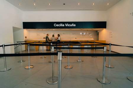 Malba - Museum of Latin American Art of Buenos Aires, argentina - feb 2th 2024のeditorial素材