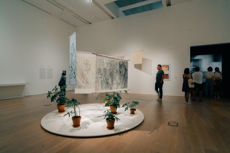 Malba - Museum of Latin American Art of Buenos Aires, argentina - feb 2th 2024のeditorial素材