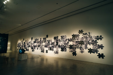immigration museum in buenos aires, argentina - feb 2th 2024. High quality photo