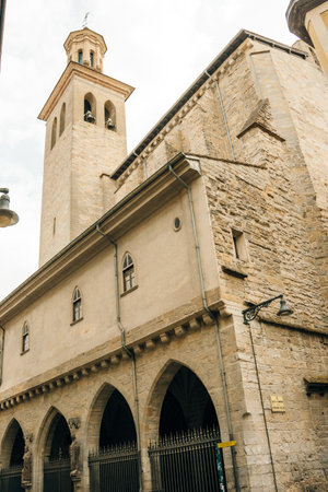 Pamplona, Spain - August 2022 St. Nicholas Church. High quality photoの写真素材